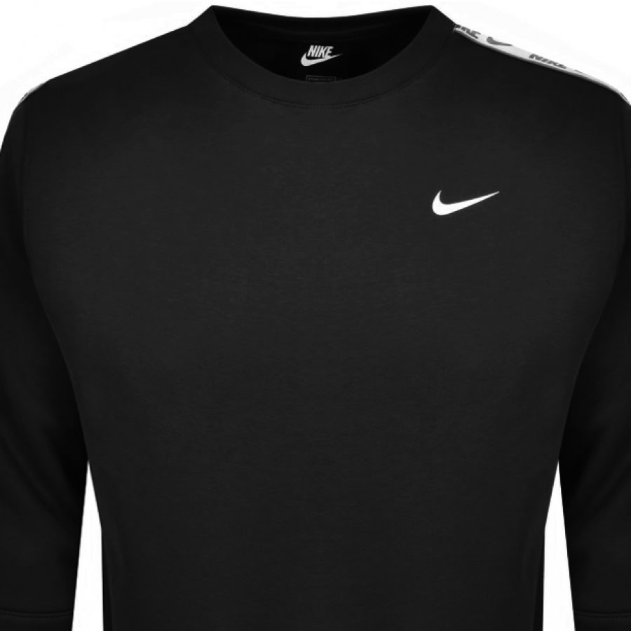 Alternative Image for ProductNike Repeat Fleece Sweatshirt Black2